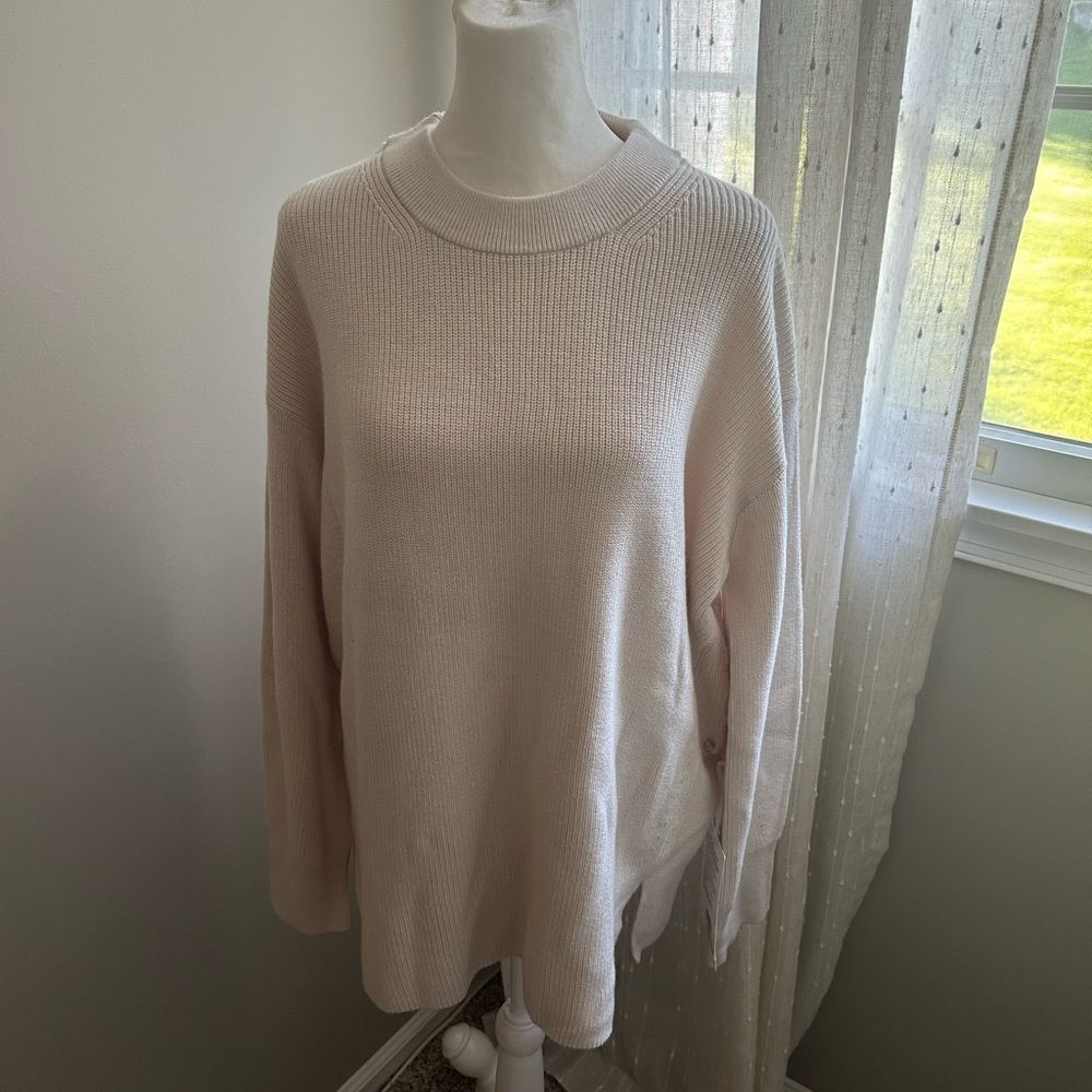 Lululemon Merino Wool-Blend Rib Crewneck Sweater